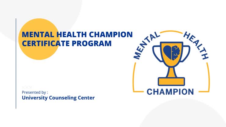 Mental Health Champions INTRO VIDEO