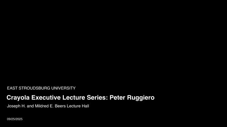 Peter Ruggiero, Crayola, LLC -- 2025
