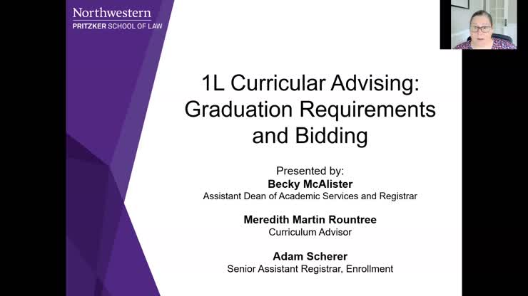 1L Spring Bidding and Course Selection