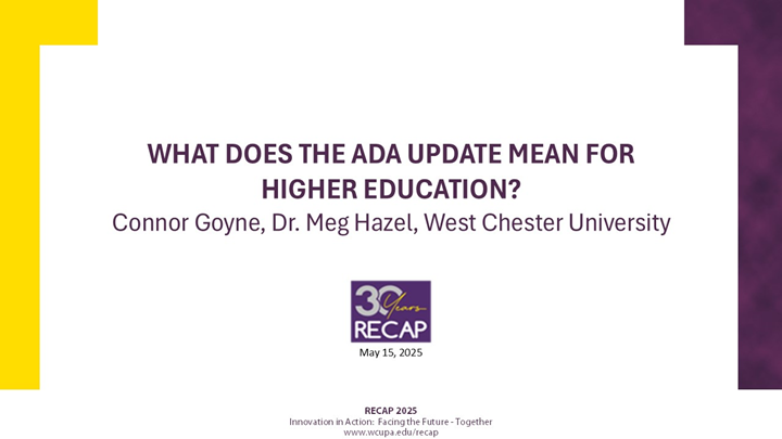 What Does the ADA Update Mean For Higher Education - Goyne/Hazel ...