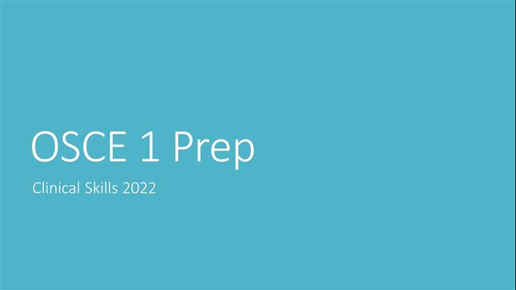 OSCE 1 Prep Review_4.18.22