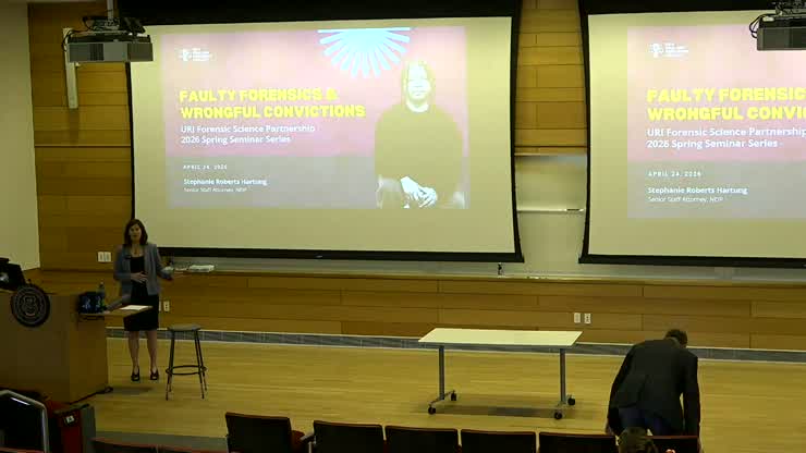 Forensic Science Partnership Seminar on 4/24/2026 (Fri)