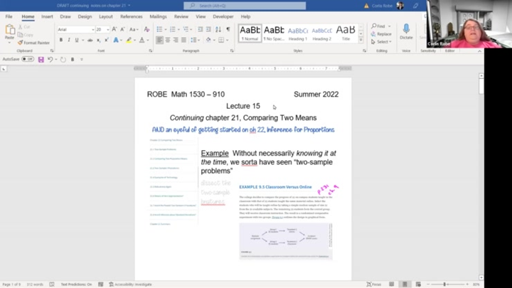Nodes Robe Math Lecture 15 Robe's MATH-1530