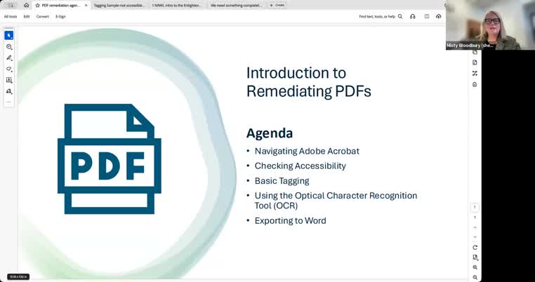 Remediating PDFs Workshop Recording 2-11-26