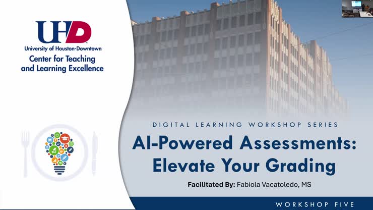 W5: AI-Powered Assessments: Elevate Your Grading
