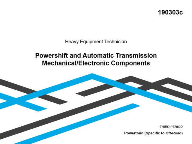 303C powershift automatic components