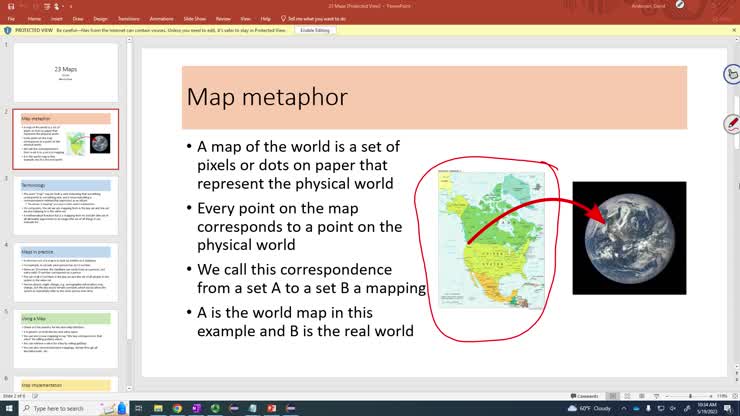 May 19 Lecture: Intro to Maps