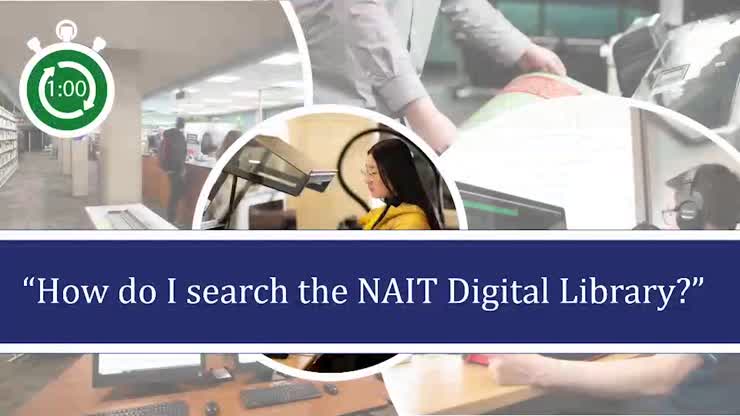 Search NAIT Digital Library