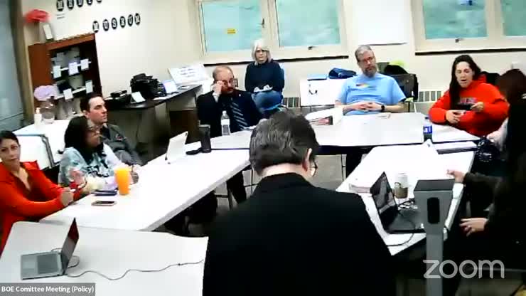 BOE Committee Meeting - Policy 4/2/24