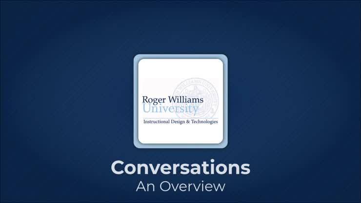 Conversations Tool Overview