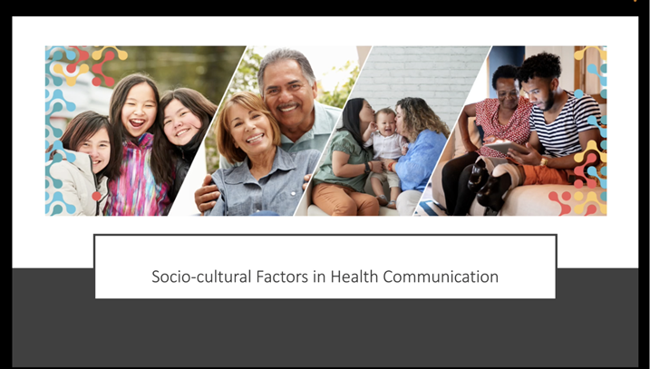 Socio Cultural Factors in Health Comm Video 2