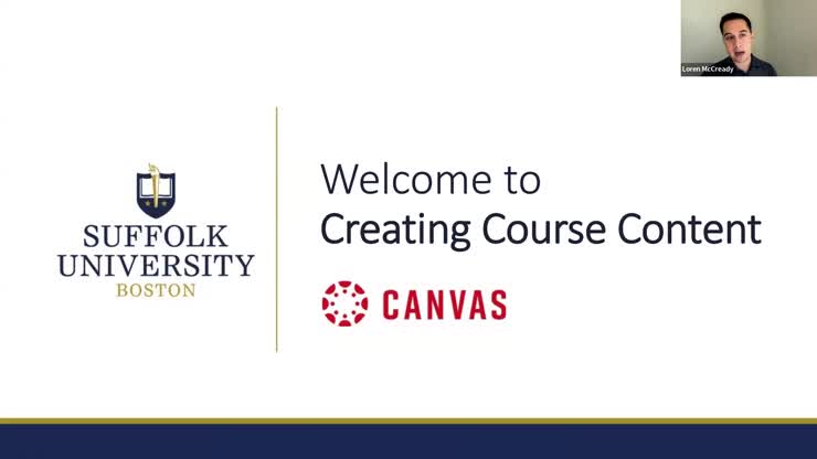 Creating Course Content in Canvas