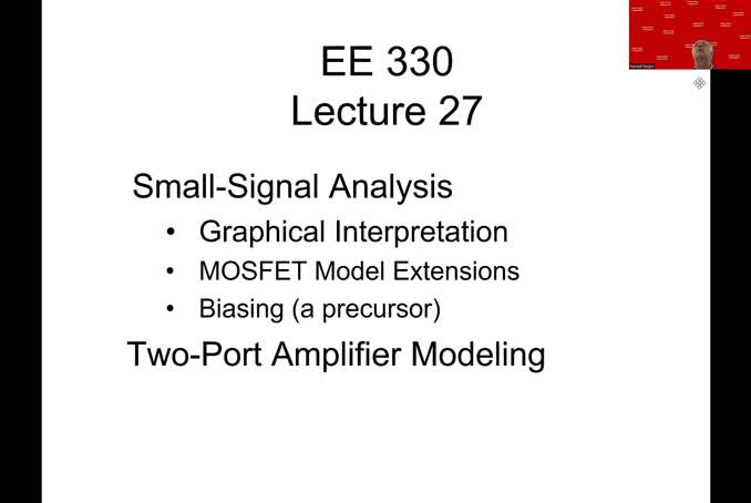 EE 330 Stream 27 Fall 2022