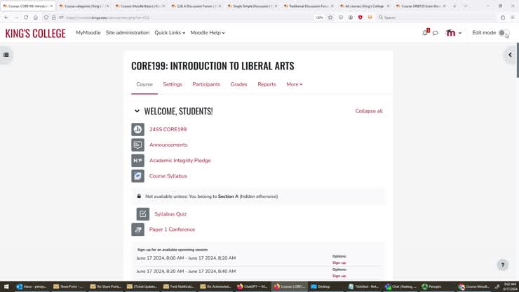 Creating a forum