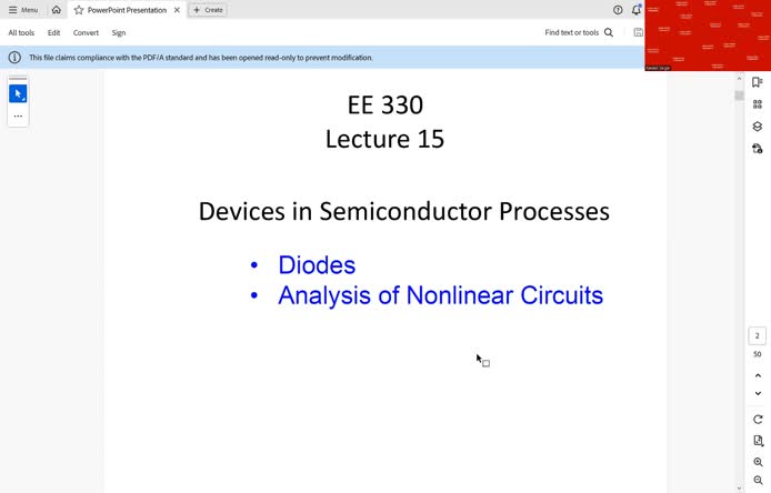 EE 330 Stream 15 Fall 2023