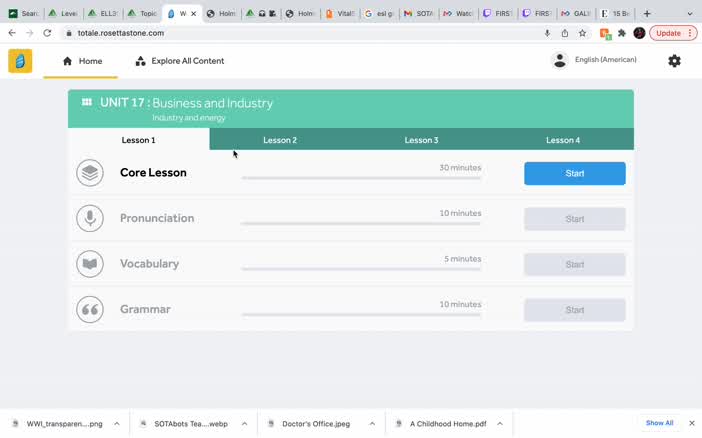 How to Log in to Rosetta Stone thru GRC Library