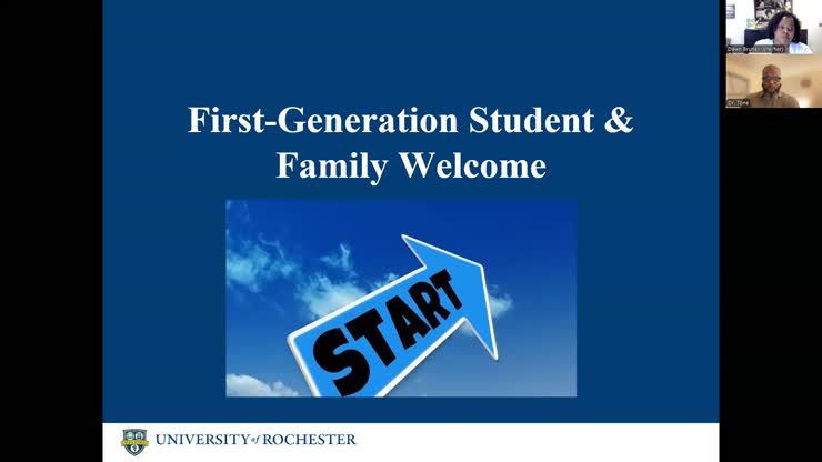 First-Generation Student and Family Welcome Event