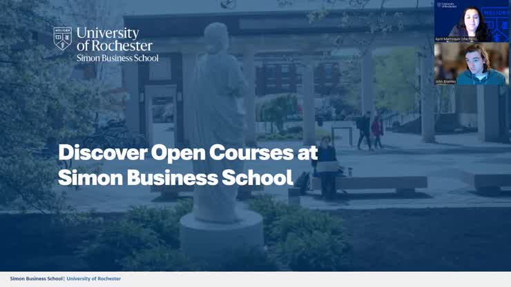 Discover Simon Open Courses
