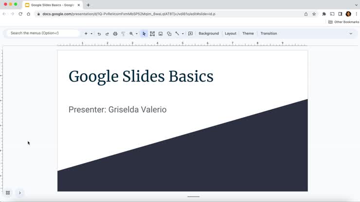 Slides Basics