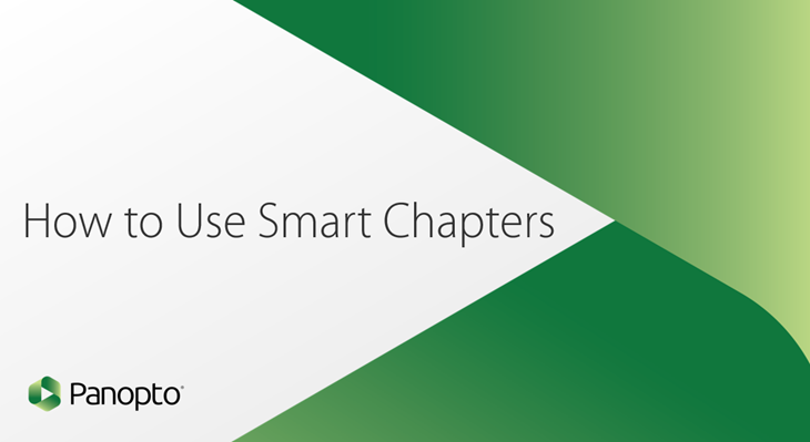 How To Use Smart Chapters