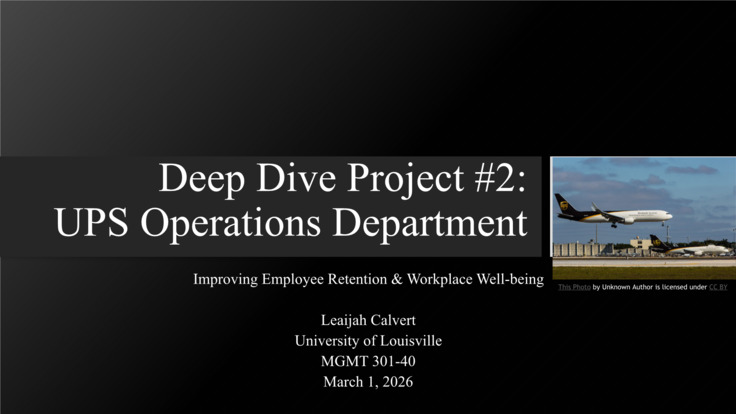 Deep Dive Project #2 3/1/2026