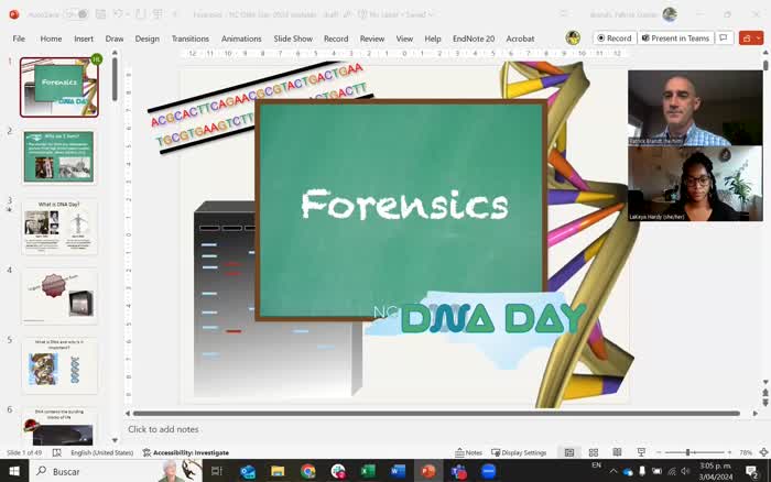 Forensics video walk through