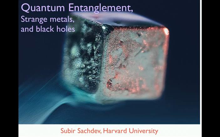 Subir Sachdev - Physics 128 - Spring 2017