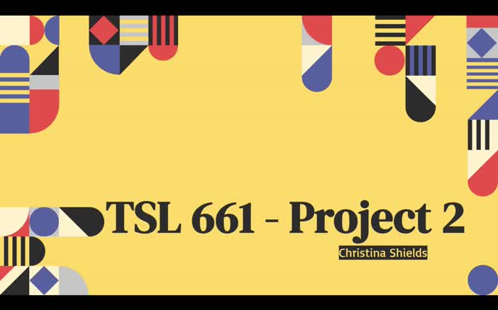 TSL 661 Project 2