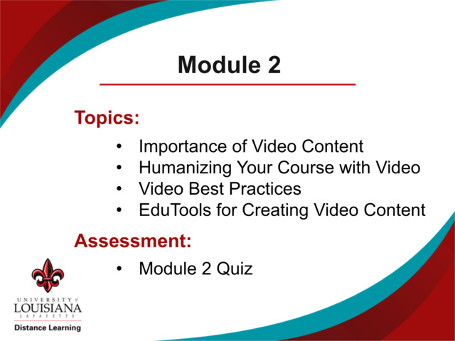 Module 2 - Create Video Content