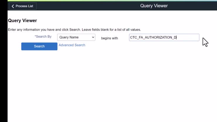 Run a Query to Validate Authorization Discrepancies