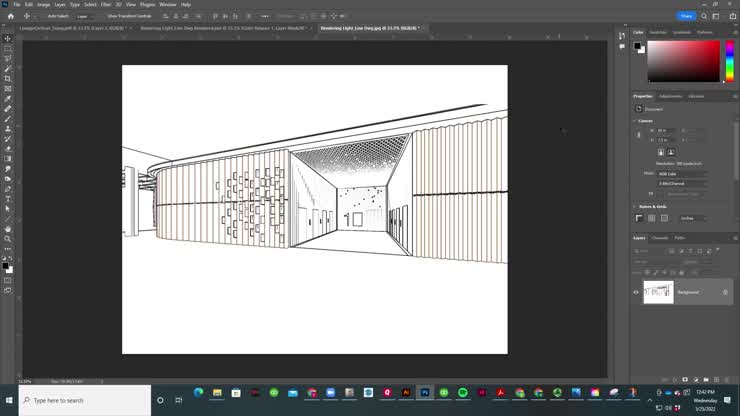 Light Placement Schematic Rendering