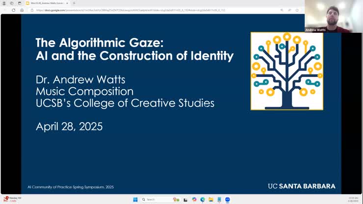 The Algorithmic Gaze: AI and the Construction of Identity The Blue ...