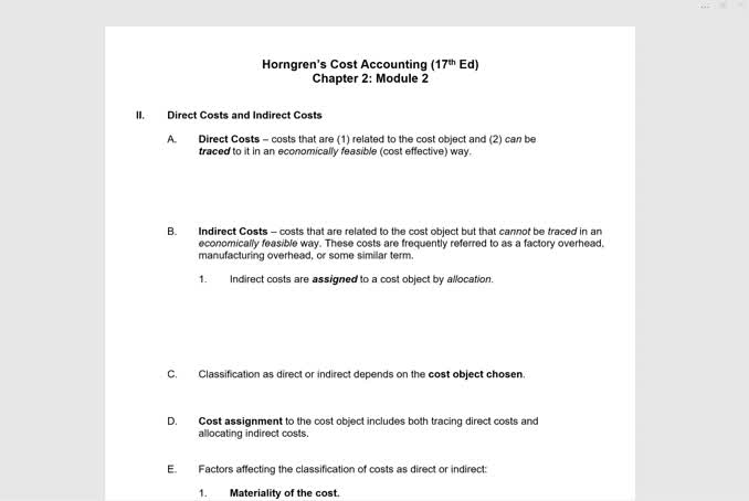 Ch 2: Module 2 (17th Ed)